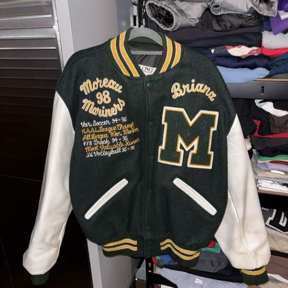 Vintage 90s Varsity Letterman Jacket